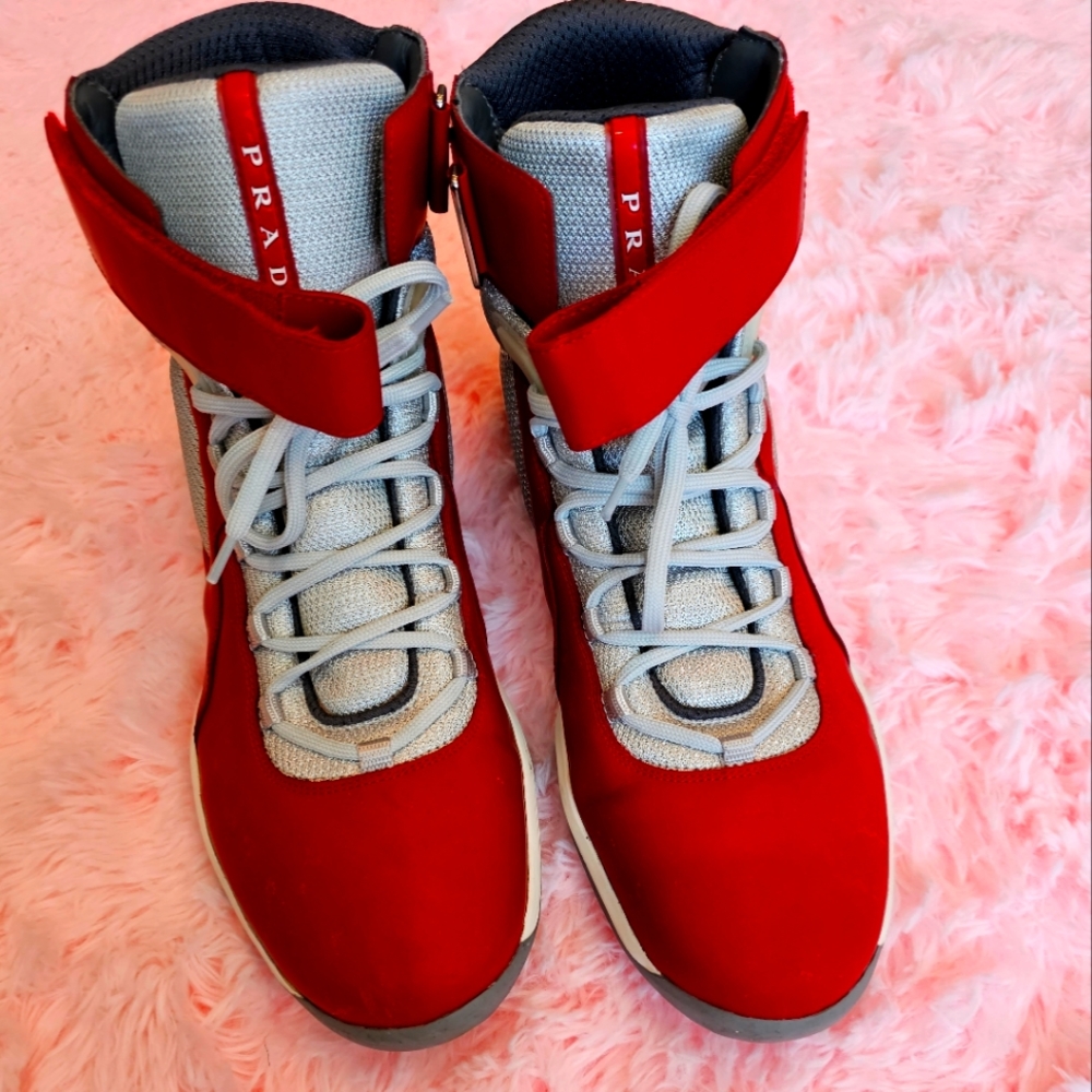 Prada Punta Ala high-top sneaker boot